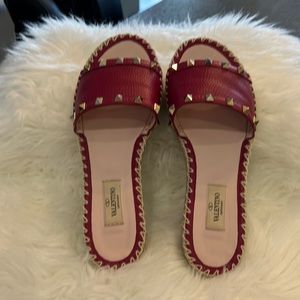 Valentino Garavani rock stud sandals/espadrilles